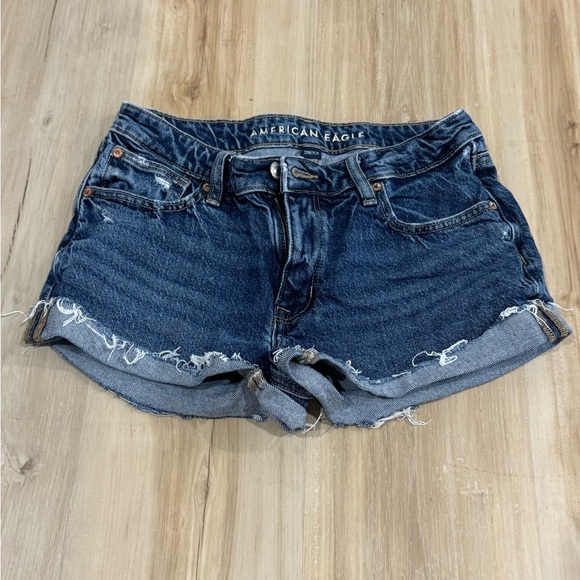 American Eagle Outfitters Pants - American Eagle Outfitters Women's Blue Denim Shorts